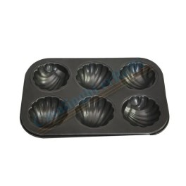 Teglia 6 forme Conchiglia