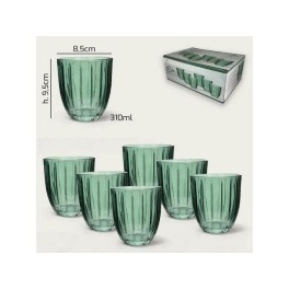 Arca Bicchieri Silis Conf. 6pz Verde Ml.310