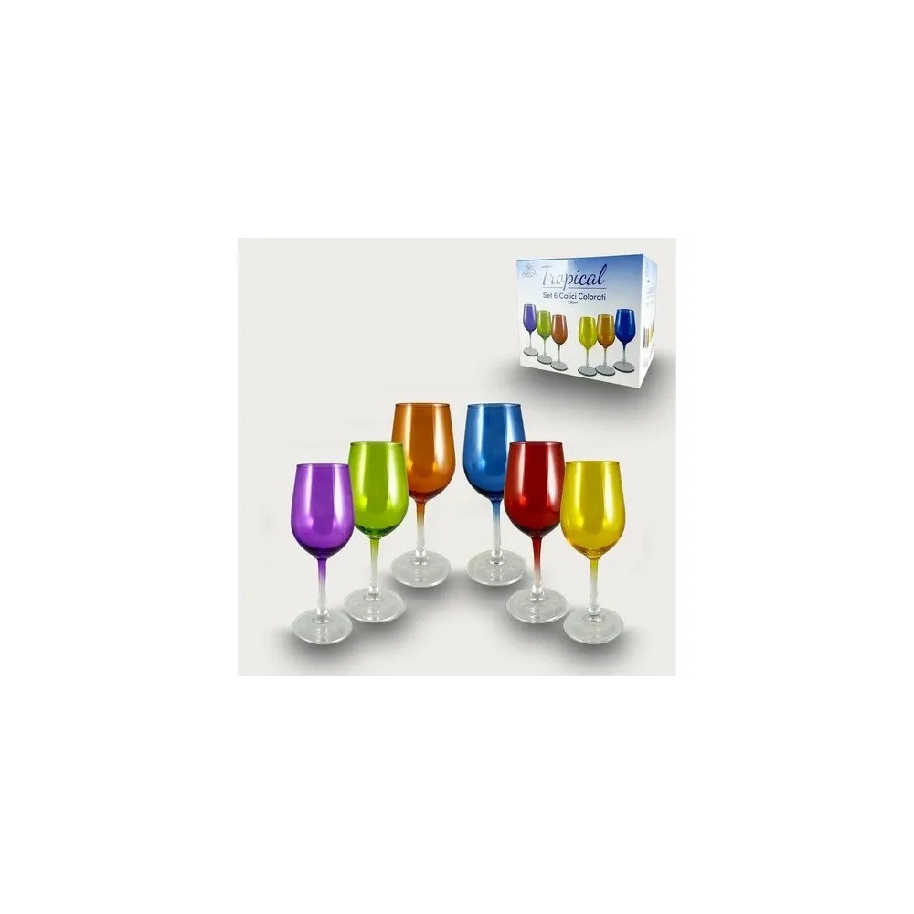 Arca CALICI COLORATI 6 PZ